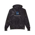 Track & Field C Logo Embroidered Hoodie | Tie-Dye