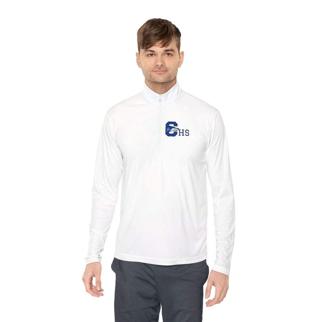 GHS Hornet Logo Quarter-Zip Pullover | School Spirit